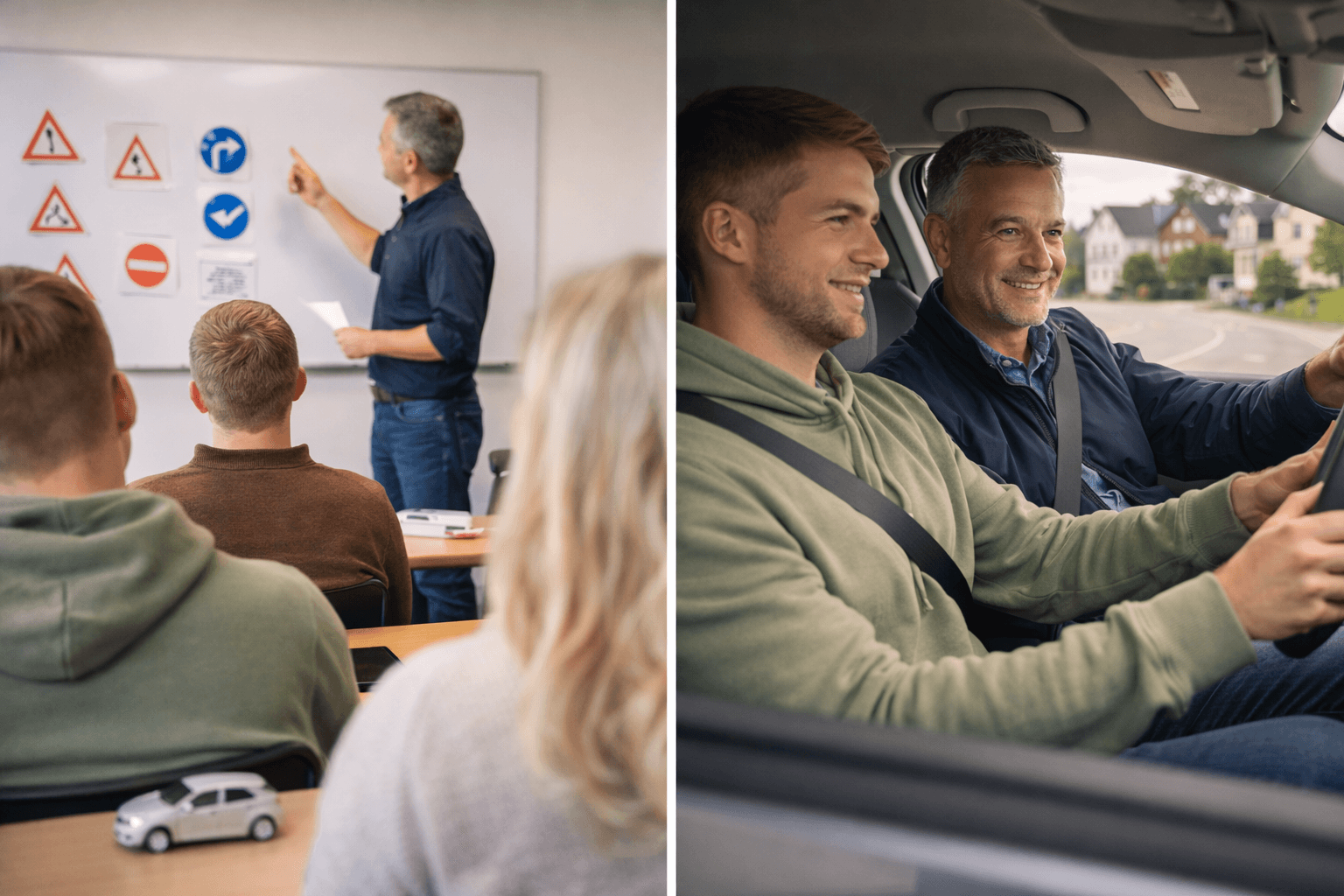 Intensivkurs vs. vanlig førerkortkurs